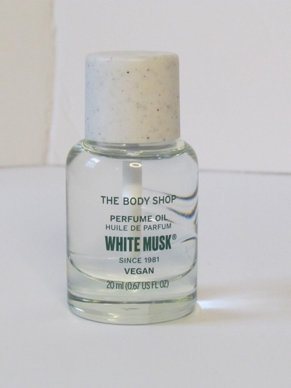 The Body Shop White Musk Vegan Perfume Oil NEW